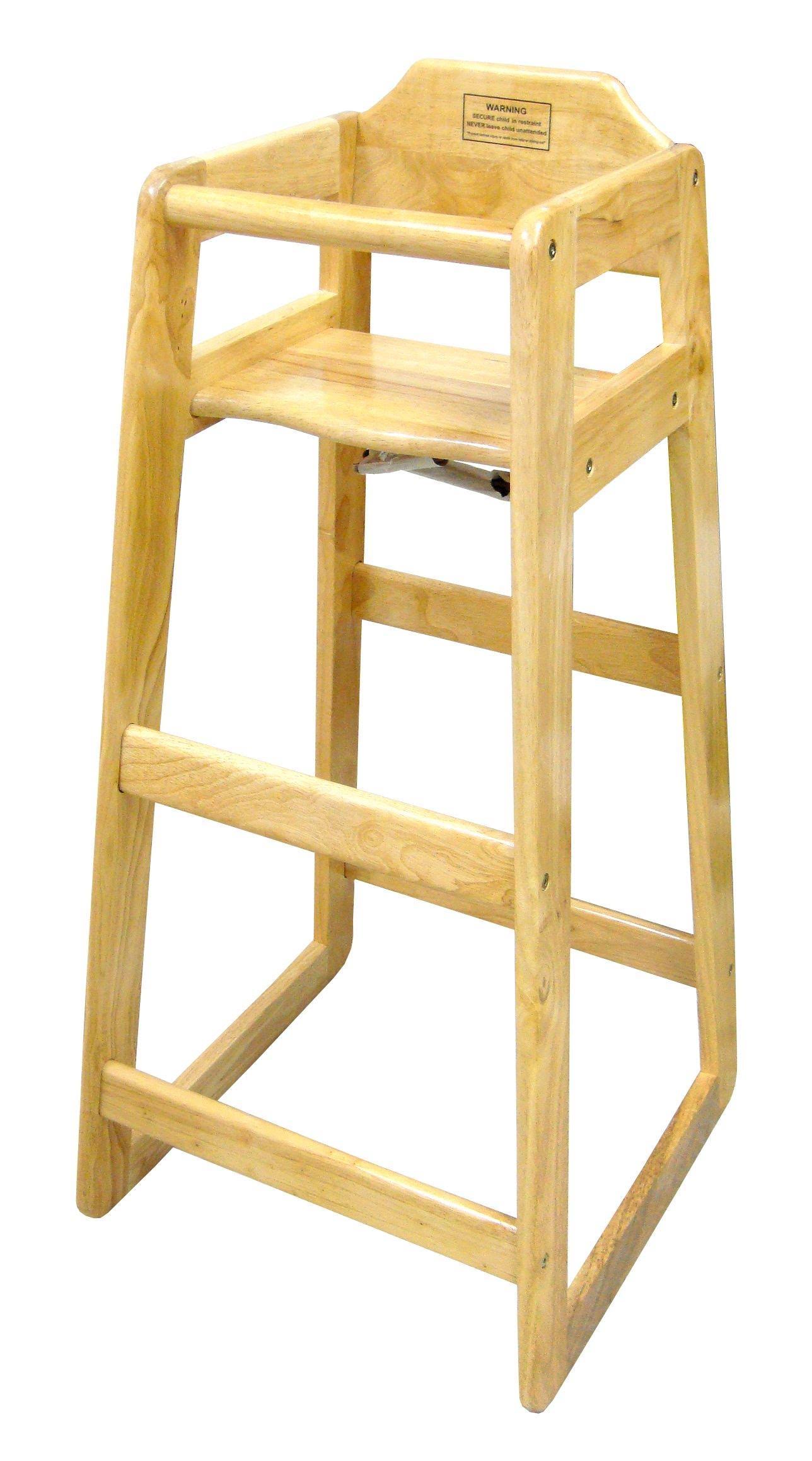 Winco CHH-601 Wooden Pub Height High Chair 41×22