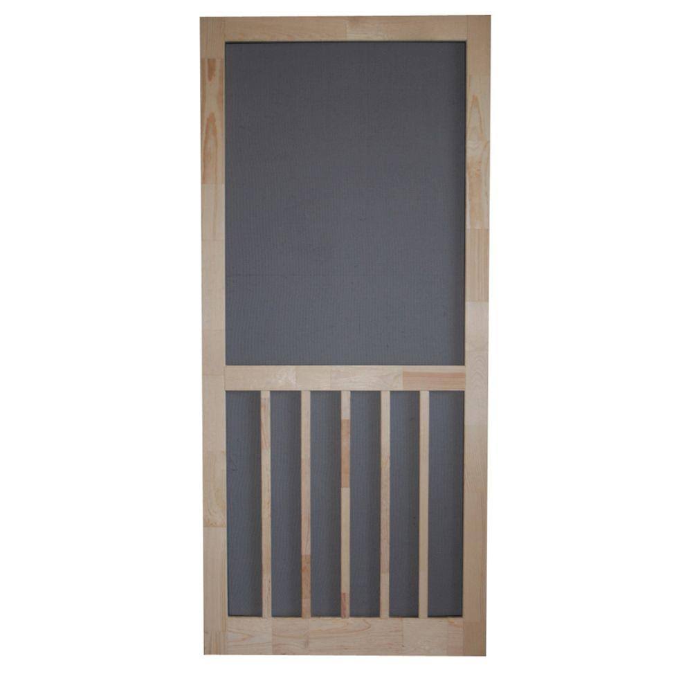 Timber Screen Door Wood 5Bar 36x80in WTIM36PT - Image 3
