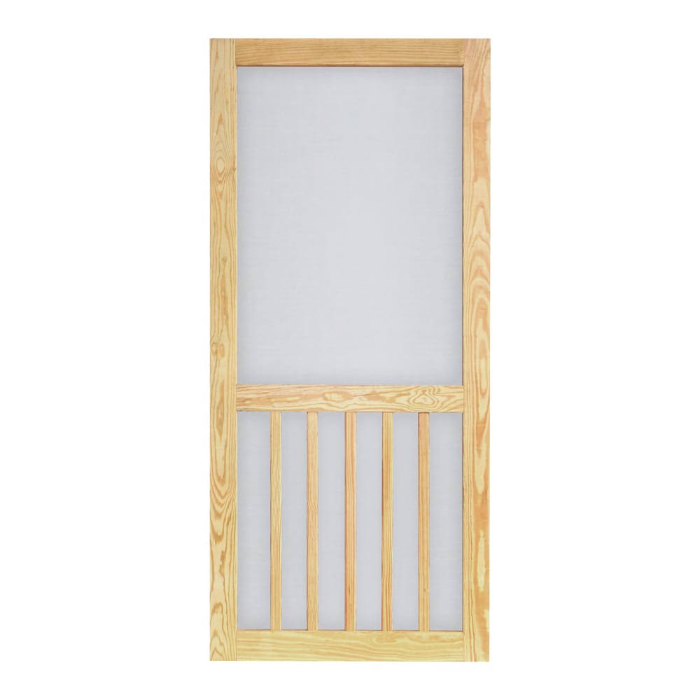 Timber Screen Door Wood 5Bar 36x80in WTIM36PT