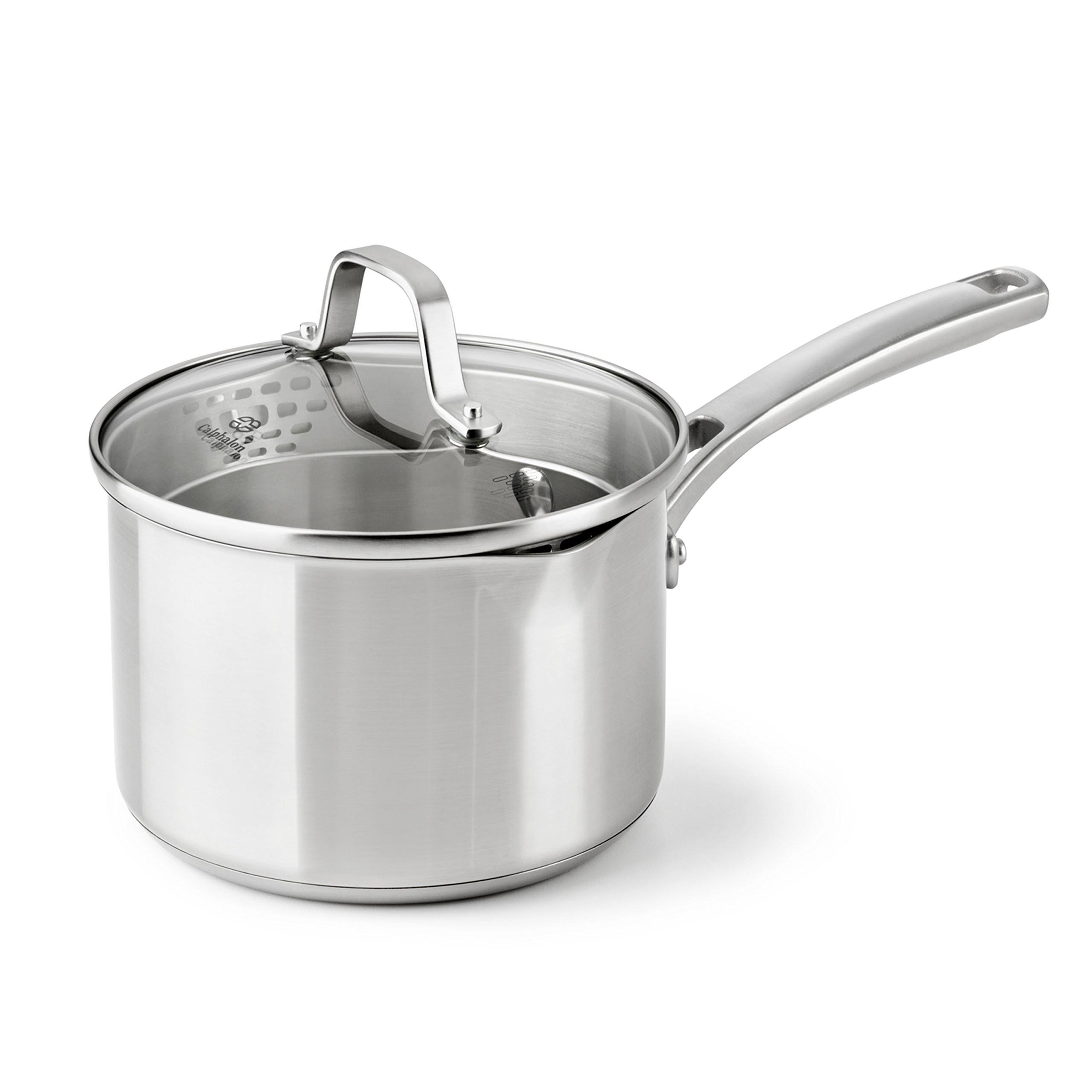 Calphalon Classic Stainless Steel 2.5-Qt. Sauce Pan